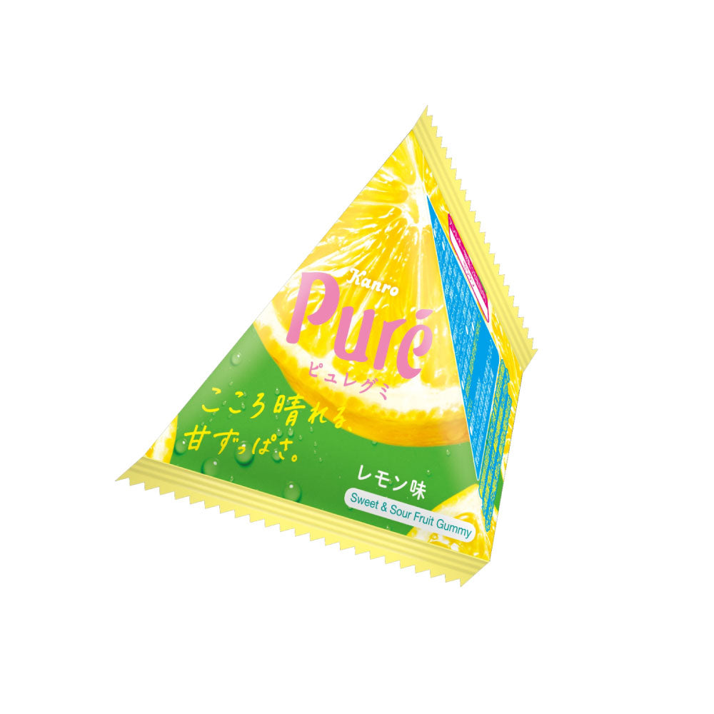 ピュレグミ プチ三角レモン – Kanro POCKeT