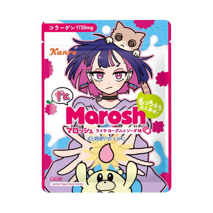 ずとマロッシュライチヨーグルトソーダ味 – Kanro POCKeT
