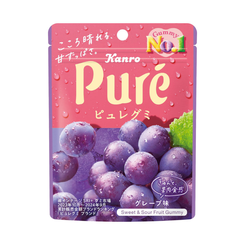 Kanro Puree Gummi Grape