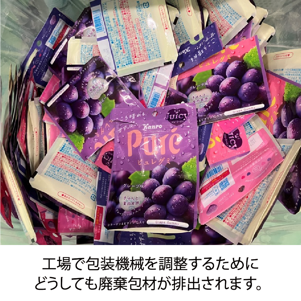 アップサイクルグッズ バッグ ピュレグレープ – Kanro POCKeT