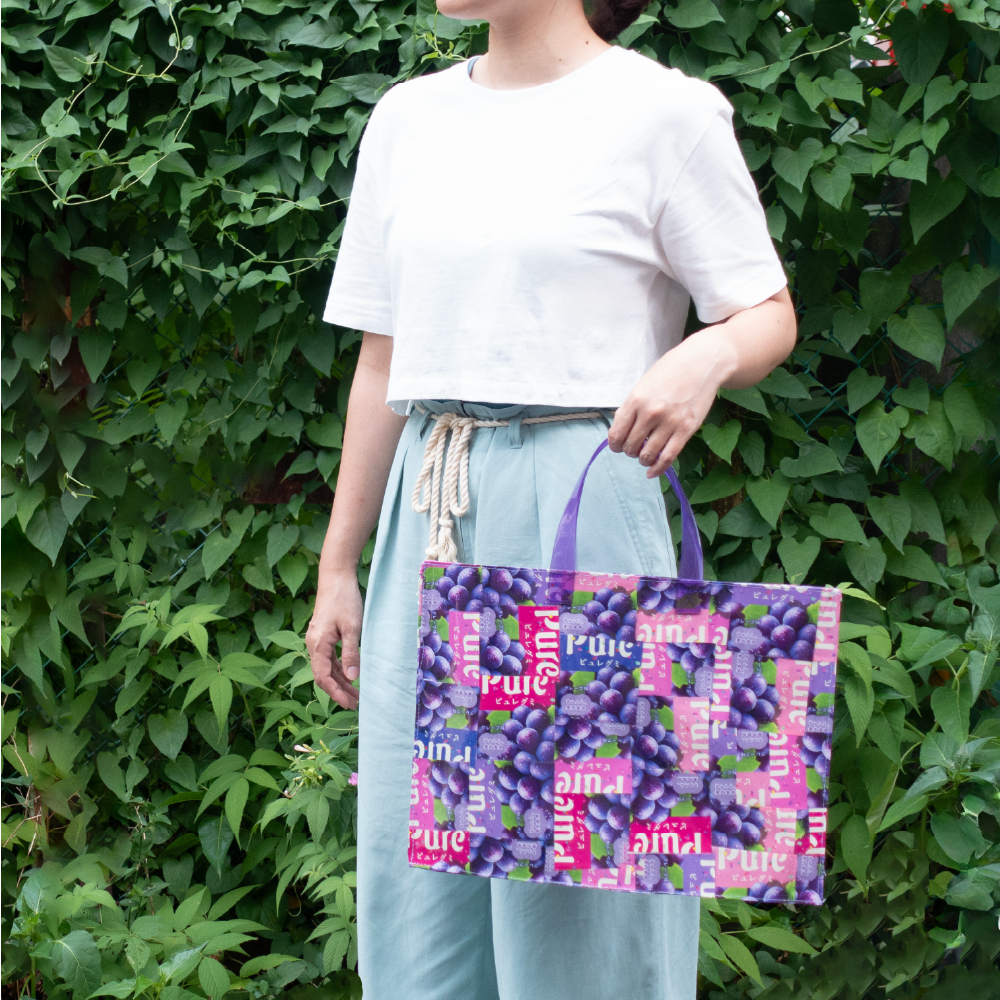 アップサイクルグッズ バッグ ピュレグレープ – Kanro POCKeT