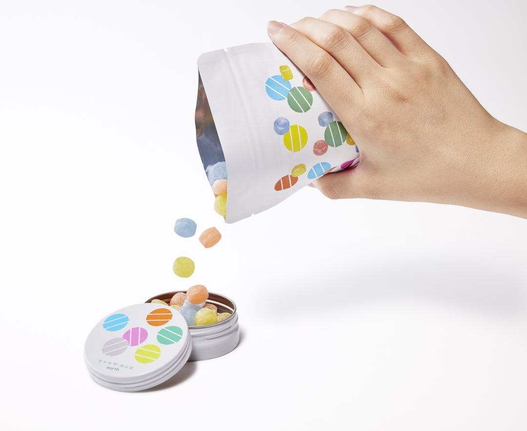 キャンディアースの小さなのど飴リフィル – Kanro POCKeT